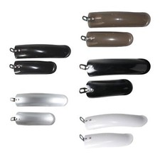 Parafango bici pieghevole da 2 pezzi, parafango, parafanghi anteriori e