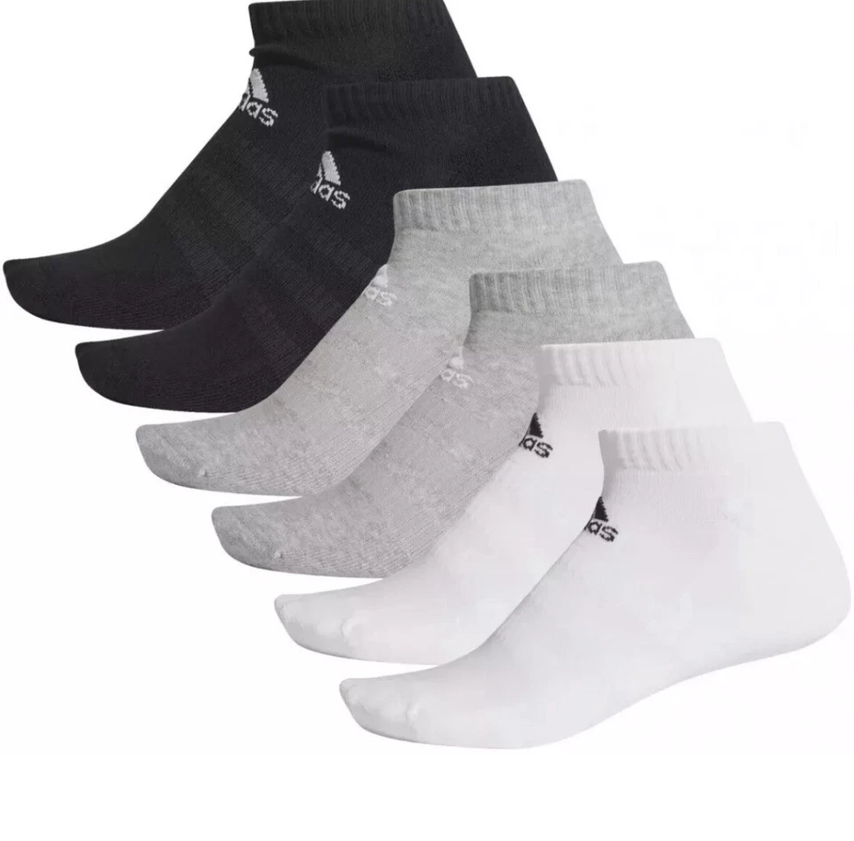 ADIDAS ORIGINALES CALCETINES ACOLCHADOS CORTE BAJO UNISEX 6 PARES S (US 5-9) Foto 3 de 3