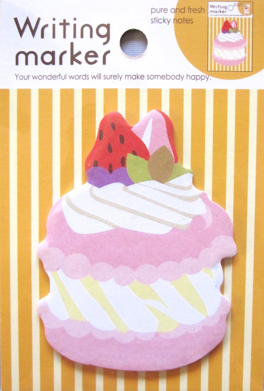 Writing Marker Die-Cut Sticky Notes - Sweets (Your Choice of