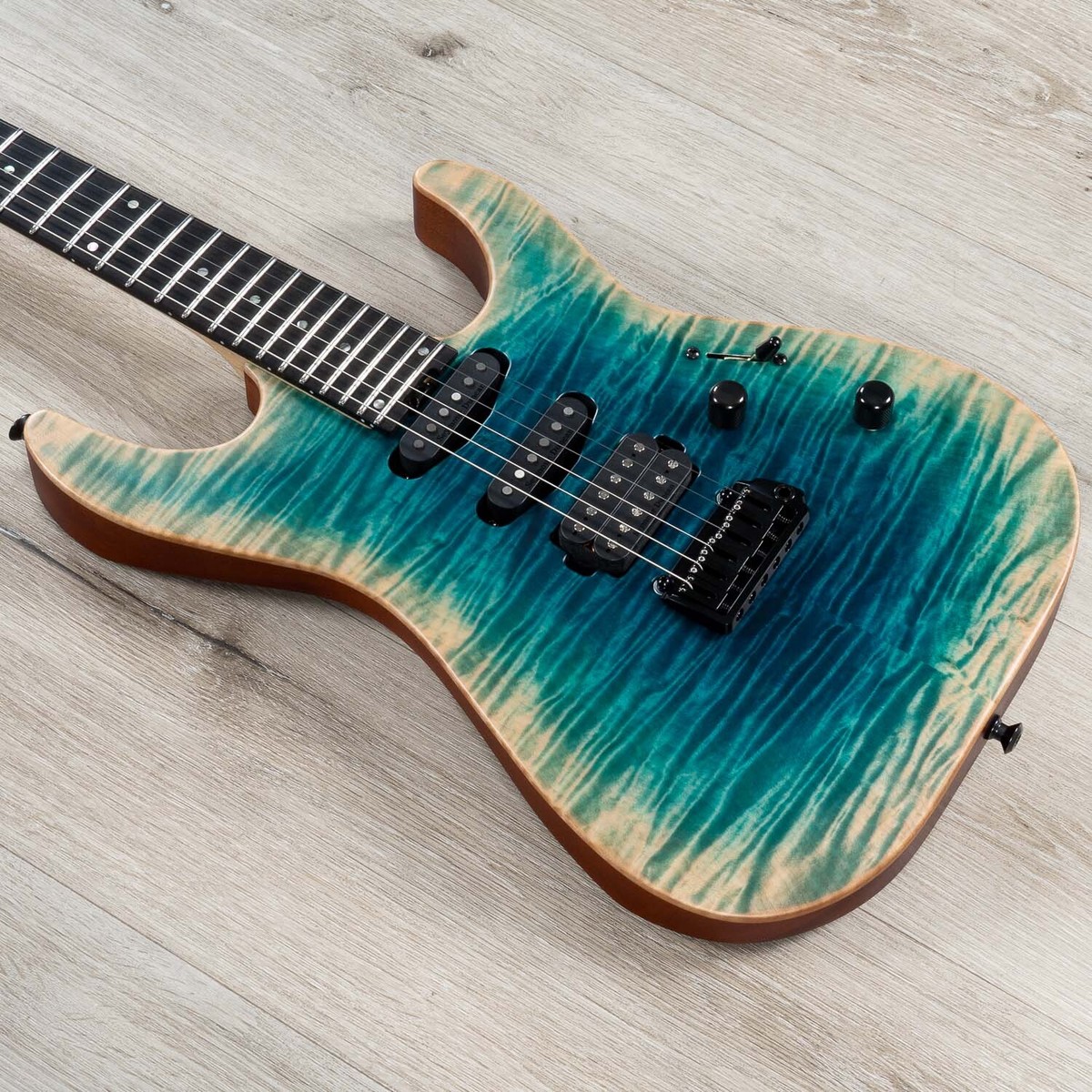 ESP USA M-III GT Guitar, Ebony board, Seymour Duncan Pickups 