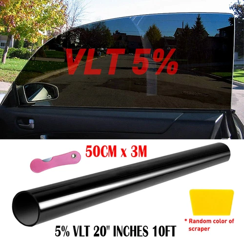 Uncut Window Roll Tint Film 5% - 70% VLT In FT Feet Car Office Commercial EXC