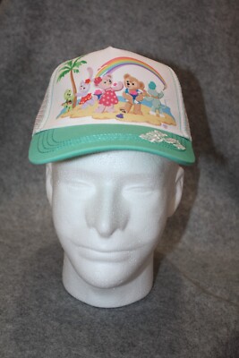 Disney “aloha” straw beach hat NWT Vintage straw hat disney - Gem main image 4
