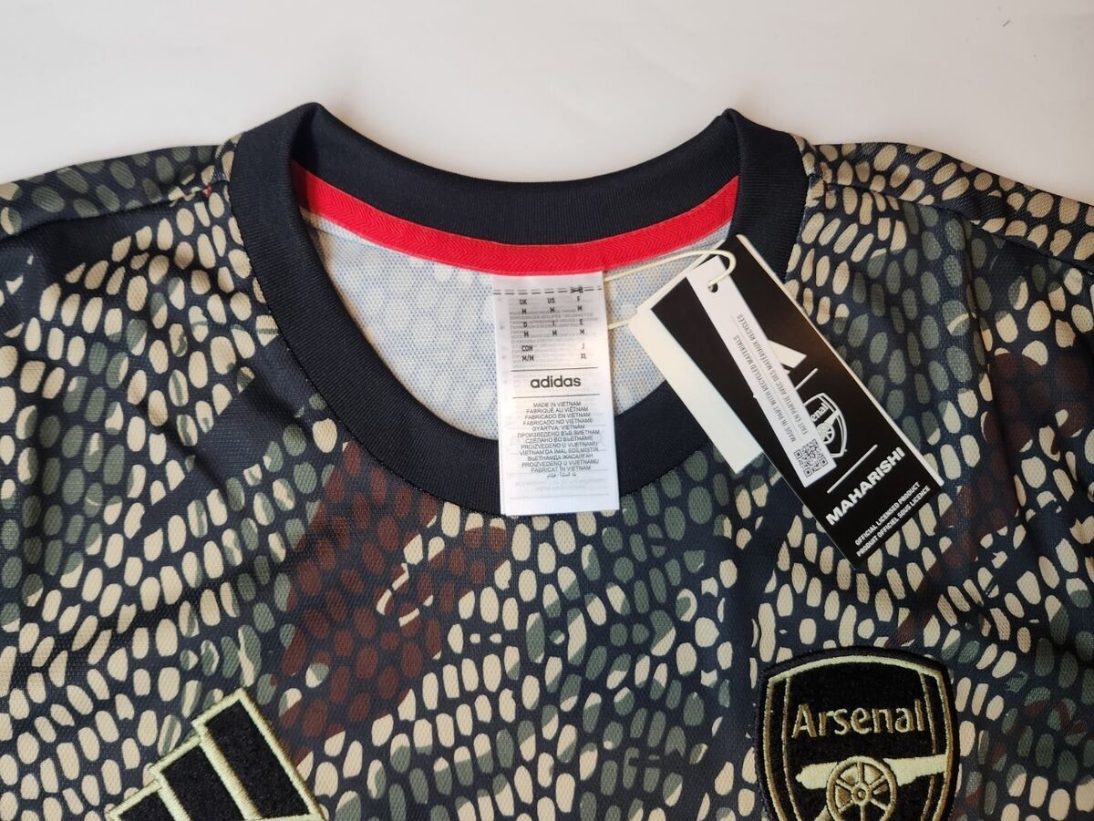 Arsenal x Maharishi Anthem Short Sleeve Jersey M-3XL IN4752 Arsenal x Maharishi Anthem Short Sleeve Jersey M-3XL IN4752