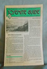 Yosemite Guide 1988 March 28-June 26 National Park California