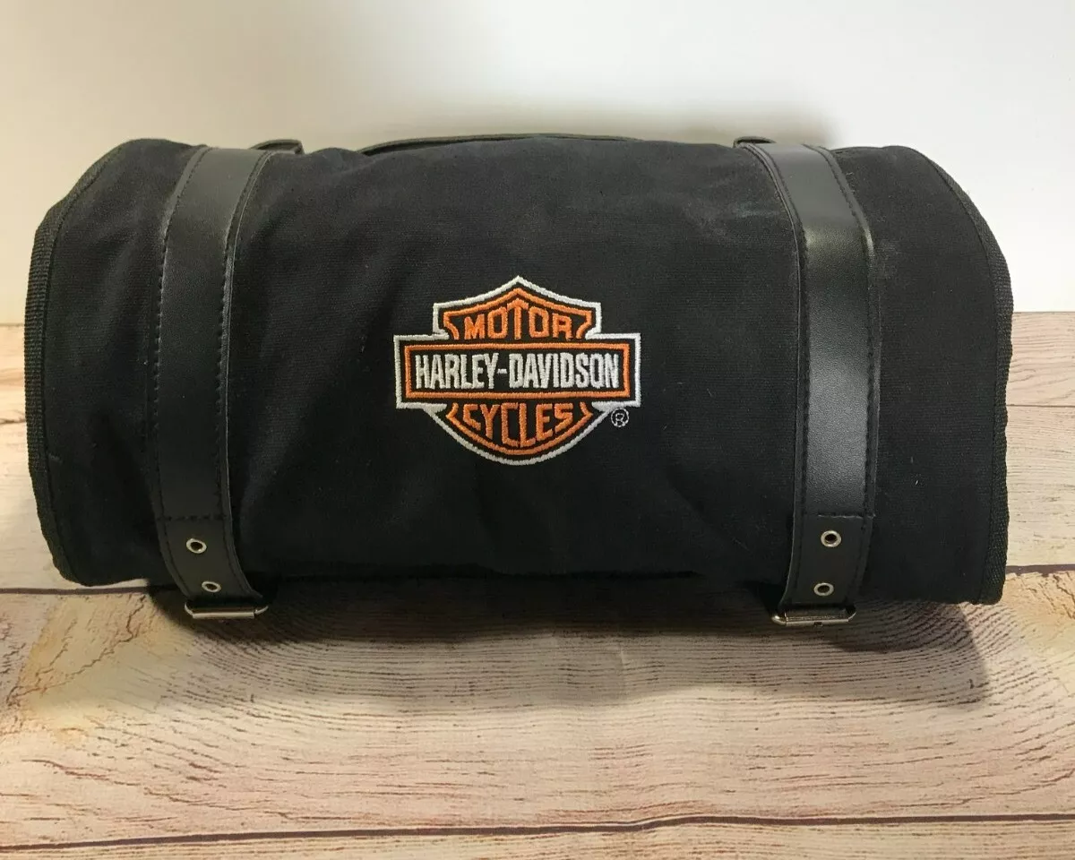 Harley-Davidson Multi-Purpose Roll-Up 8 Pocket Travel Tool Bag