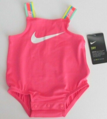 NIKE Dri-Fit--ROMPER SWIMSUIT pc Baby Girl ACTIVE--SIZE Months
