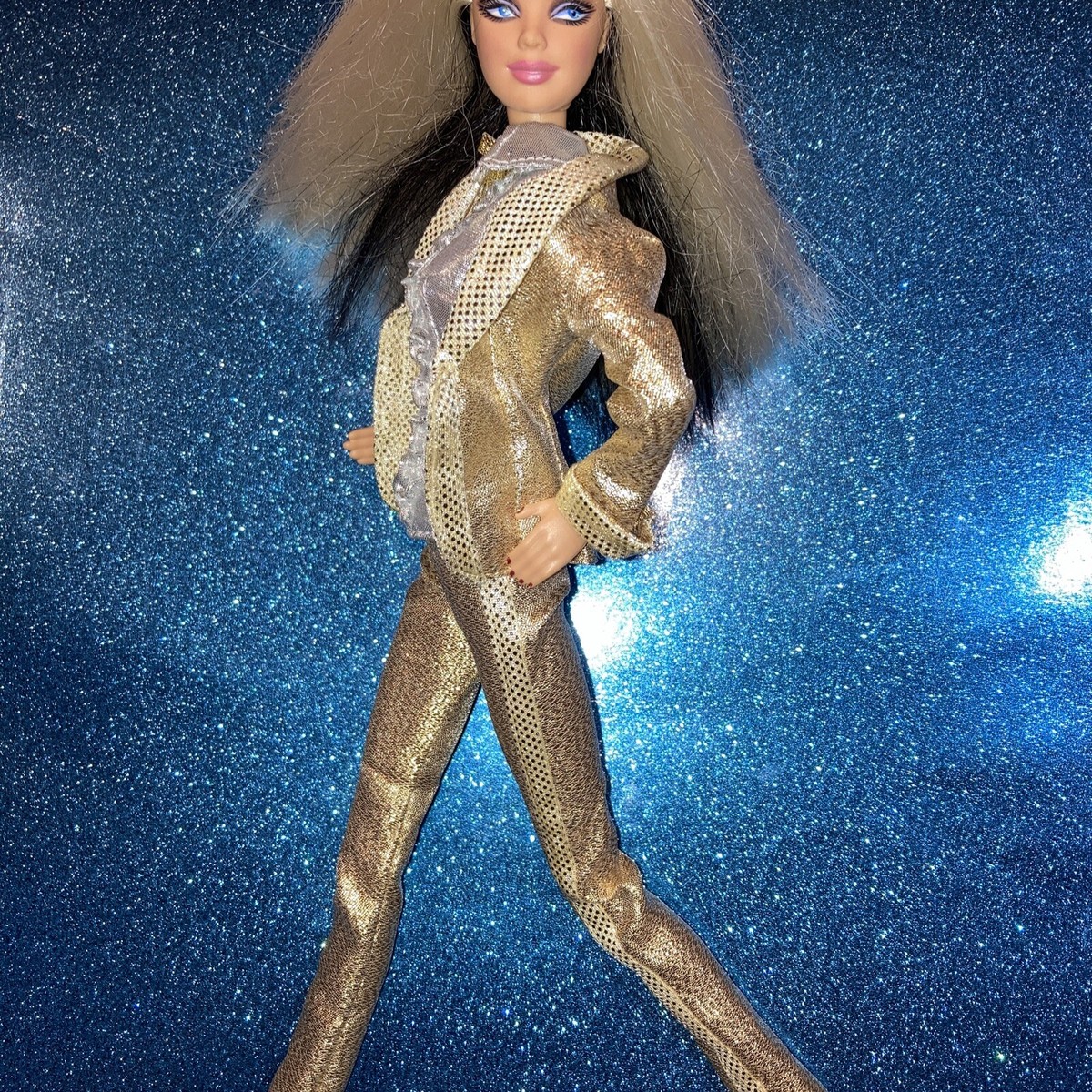 Barbie Collector Gold Fashion Clothing 3pc Celebrity Barbie Collector Gold Fashion Clothing 3pc Celebrity