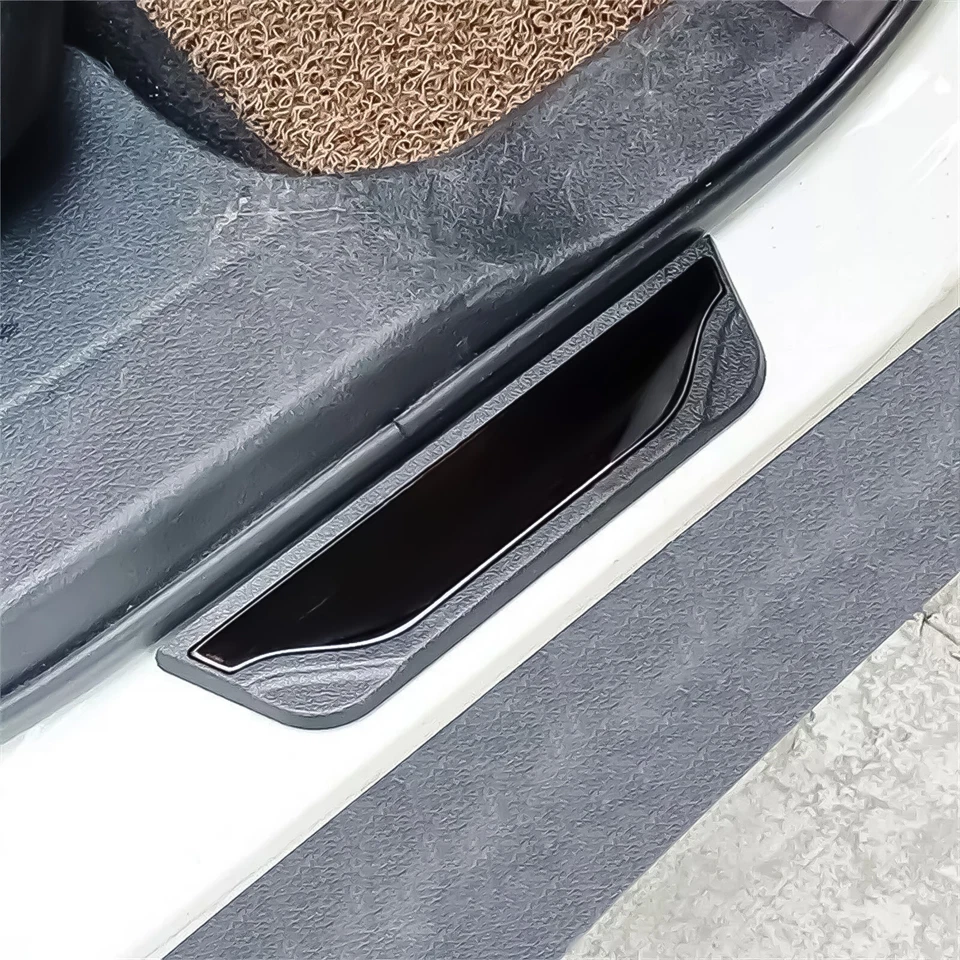 Para 2024 GMC Canyon Accesorios Auto Puerta Alféizar Cubierta Placa Panel Protector Paso Foto 4 de 4