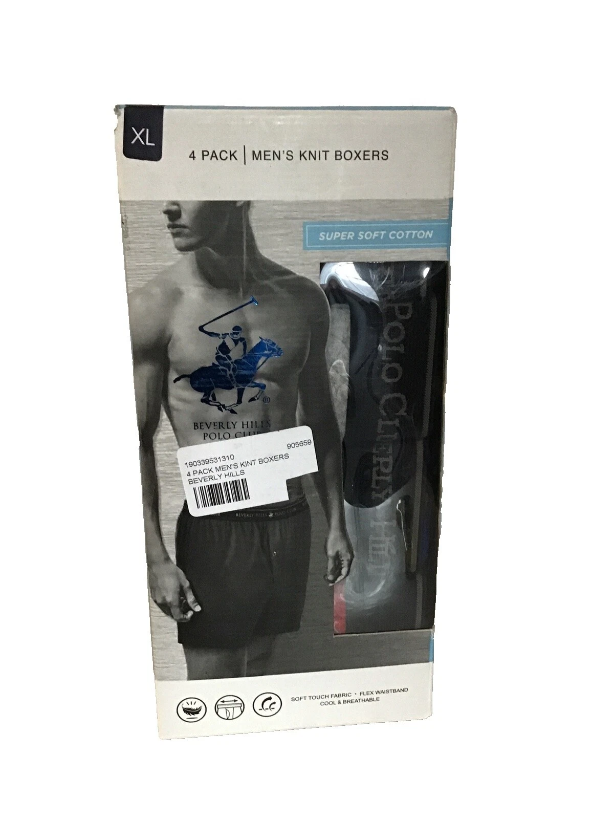 Мужские повседневные трусы боксеры Beverly Hills Polo Club