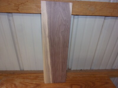 1 PC WALNUT WOOD BOARD KILN DRIED LUMBER LOT 131V  24 3/4''X 7 1/4''X 3/4'' FLAT