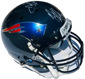 julian edelman signed helmet