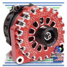 Mechman 370 Amp High Output Alternator 1996-2004 GM Truck 4.3L 4.8L 5.3L 5.7L 6L