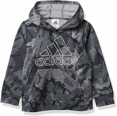 Adidas Boys' Statement Badge of Sport Hoodie MSRP $40 Holiday