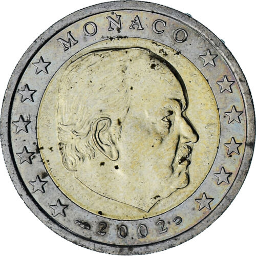 [#1026669] Monaco, Rainier III, 2 Euro, 2002, Paris, SS+, Bi-Metallic, Gadoury:M - Picture 1 of 2