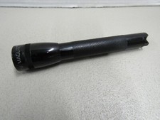Black MINI MAGLITE 2-AA Flashlight M2A016 Candle Mode Krypton Lamp Made in USA