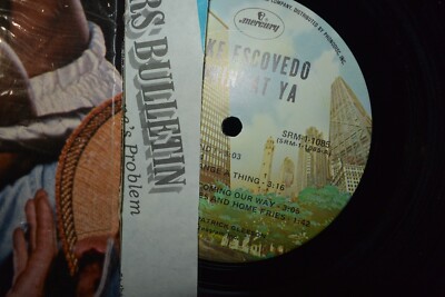 Coke Escovedo Comin' At Ya レコード フリー・ソウル Coke Escovedo Comin' At Ya レコード フリー・ソウル フリーソウル名