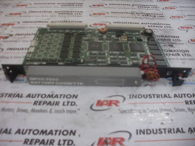 OKUMA OPUS 7000 BATTERY CASSETTE E8081-090-501 BOARD E4809-045-201