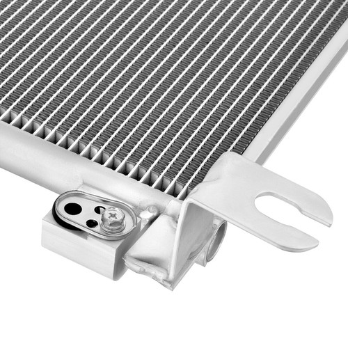 Aluminum AC Condenser For 2005-2012 Toyota Tacoma 2.7L 4.0L W/ Receiver Drier - Picture 2 of 6