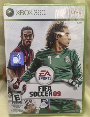 FIFA Soccer 09 Rare Variant Xbox 360, BRAND NEW FACTORY SEALED MINT