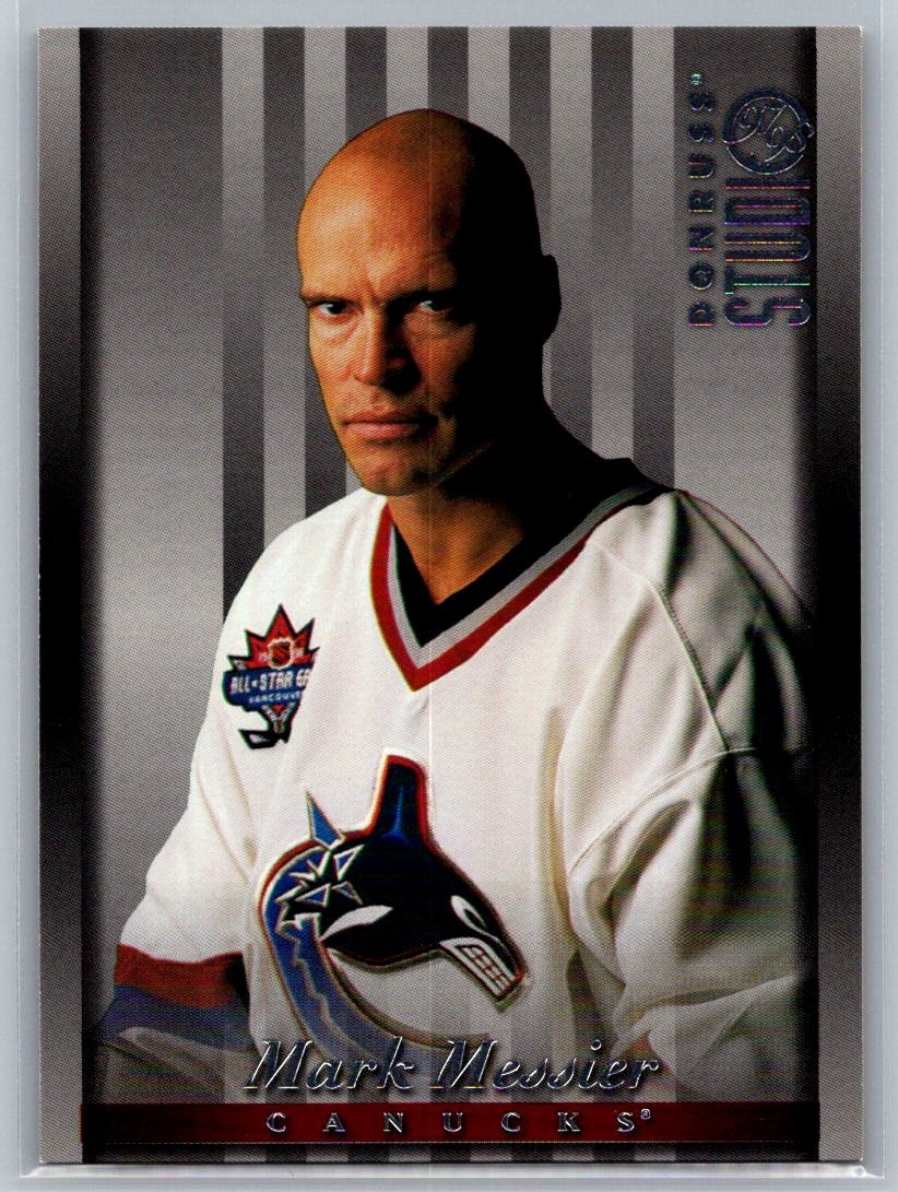 1997-98 Studio #9 Mark Messier Vancouver Canucks