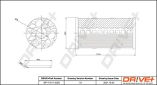 Dr!ve+ DP1110.11.0329 Oil Filter for Fiat,Mercedes-Benz,Nissan,Opel,Renault,Vauxha
