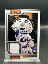 2026 Topps Celebration Series 1 MAS-MRS Mrs. Met Mascot Relic 2 Color Patch SP🔥