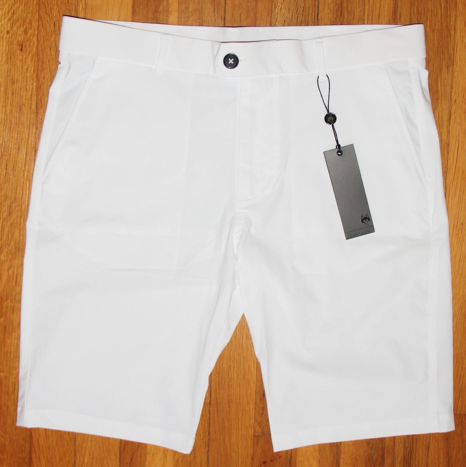 Greyson Montauk 10" Golf Shorts Mens 34 36 38 40 Arctic White New