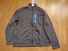 NWT Adidas Men s Tricot Track Jacket Full Zip Athletic Gray Size L