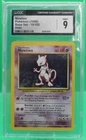 1999 Pokemon Base Set Mewtwo Holo 10/102 CGC 9 Mint