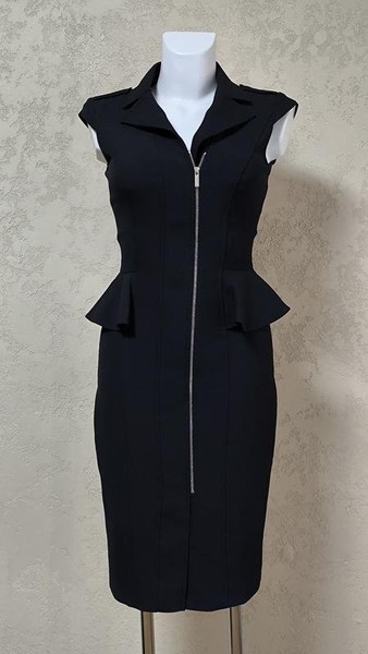 Women Karen Millen Dress Black Cotton 34 / XS / 42 #9S68