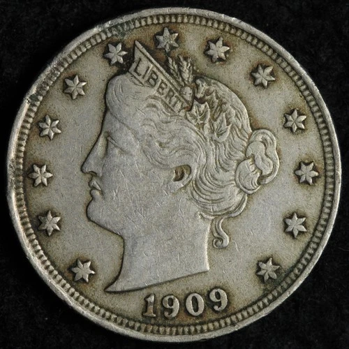 Photo of a 1909-P Liberty Nickel from an eBay listing that sold on Jul 20, 2026