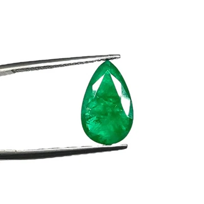 4.03 Cts Certified Natural Zambian Emerald Beautiful Green Untreated Gemstone - Image 1 of 4