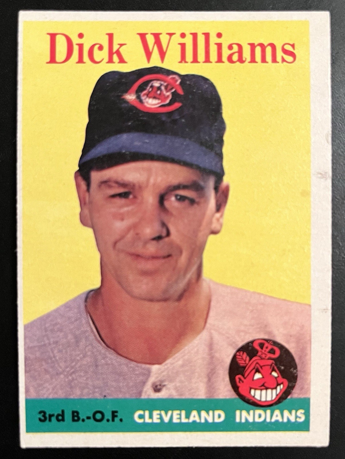 1958 Topps MLB Card Dick Williams #79