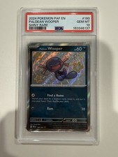 The Pokémon Company Paldean Wooper 180/091 SV: Paldean Fates Holo PSA 10 on eBay