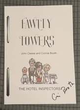 Connie Booth Signed Fawlty Towers Script - The Hotel Inspectors - Actress