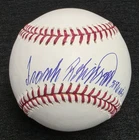 FRANK ROBINSON Signed 586 HOME RUNS Official Baseball-HOF-ORIOLES-REDS-JSA