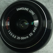 Samsung NX 20-50mm f3.5-5.6 ED i Function Lens Black