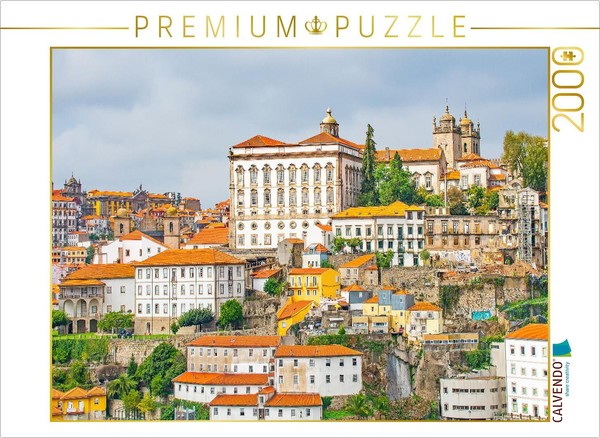 Calvendo Puzzle View Of The City Of Porto | 2000 Pieces, Finished Size 35.4 × 26-image