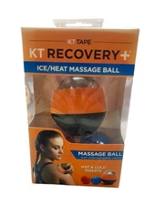 KT Tape Recovery+ Ice/Heat Cryosphere & Heat Massage Ball Roller Deep Tissue