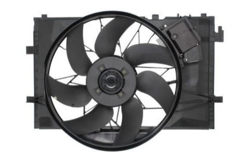 Ventilateur Radiateur Voiture 14" 12V 90W | Refroidissement Moteur Universel 8 Pales Push-Pull 900 M³/h