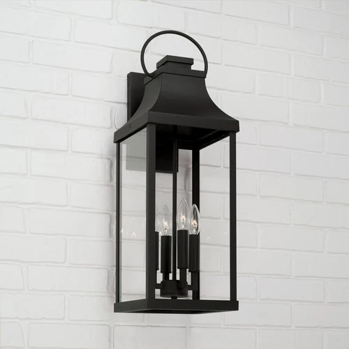 Capital Lighting Bradford 9" Wall Lamp - Black 4-Light - Picture 3 of 4