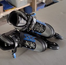 Nattork Inline Skates Adjustable Size EU 39-42 Black Blue Model 781 MPN 781