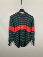LYLE  SCOTT WOOL Jumper - Size XL - Striped - Great Condition - Mens