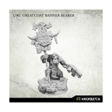 Kromlech Sci-Fi Orc Mini Greatcoat Banner Bea...