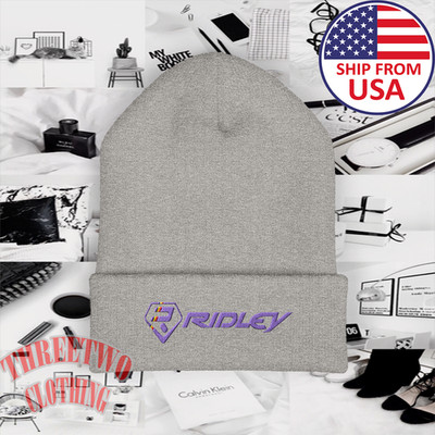 Ridley Bicycle Adult Winter Grey Classic Beanie Hat