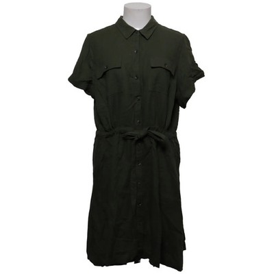 Croft&Barrow, Kleid, Größe: XXL, Grün, Baumwolle/Viskose, Damen #mfp