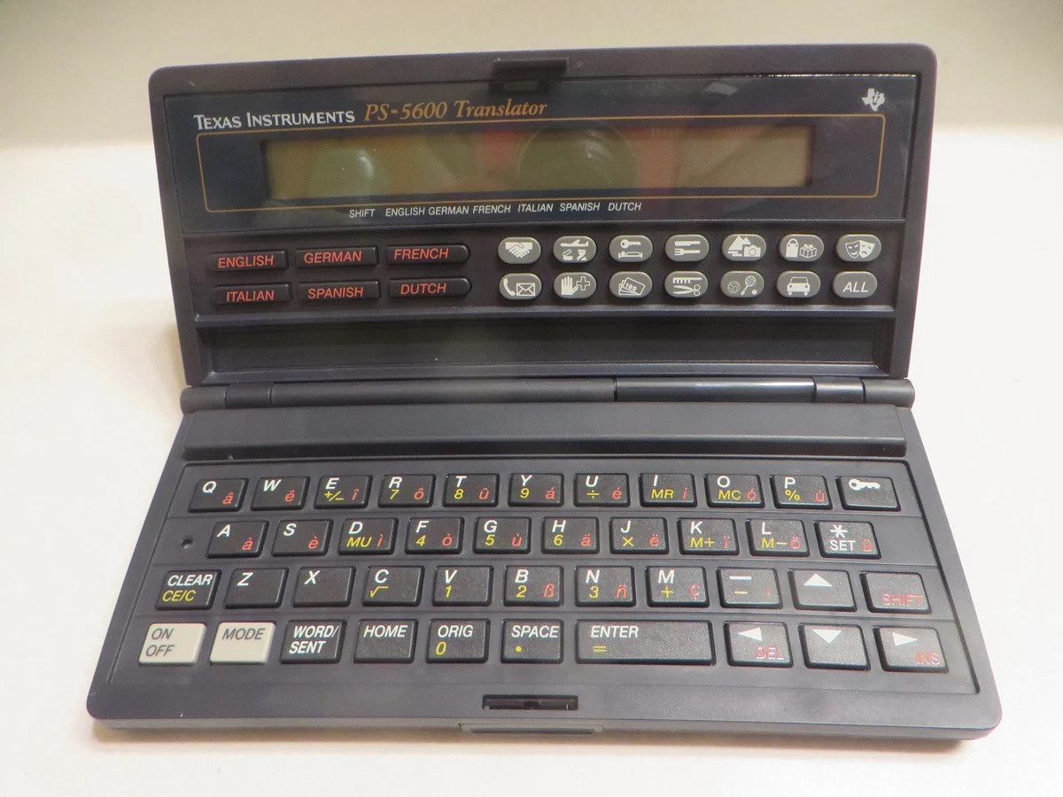 Texas Instruments Electronic Dictionaries & Translators for sale