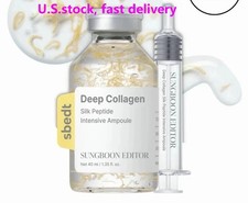  1 Packs SUNGBOON EDITOR Deep Collagen Silk Peptide Intensive Ampoule 30ml New