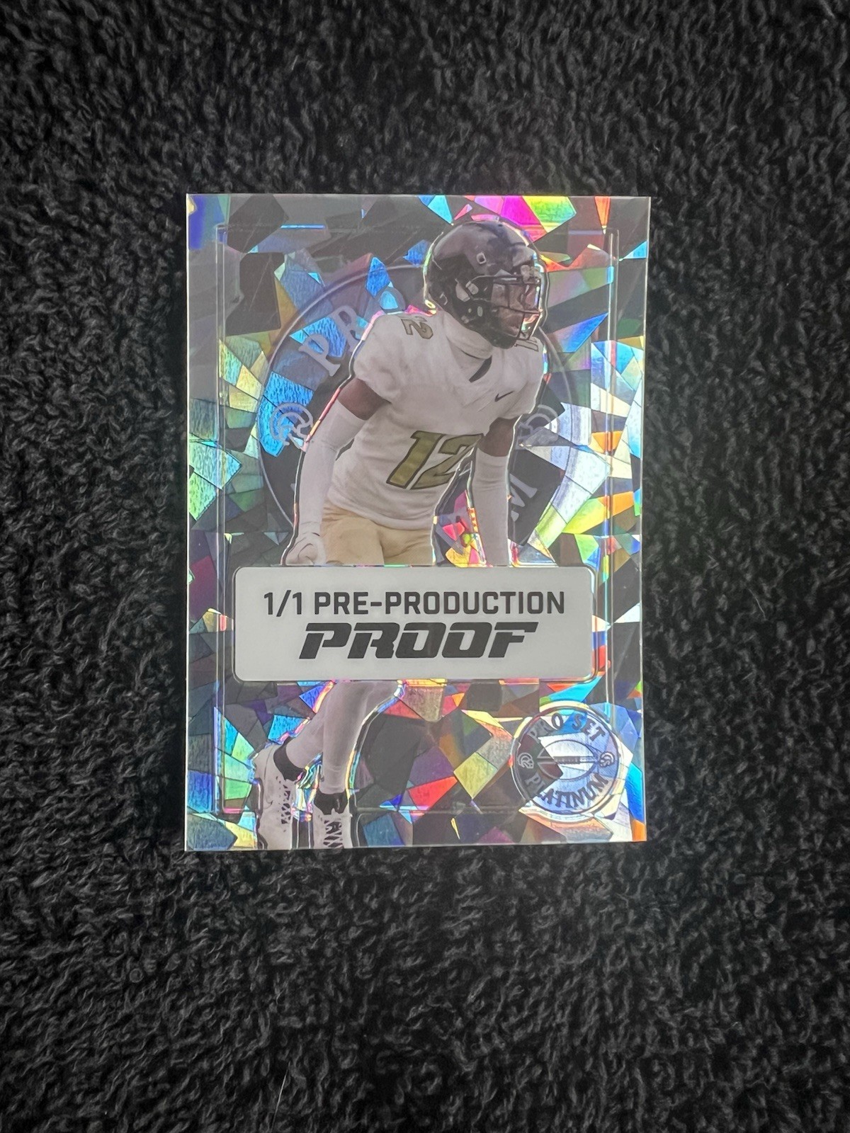 2024 Leaf Pro Set Platinum Travis Hunter 1/1 Pre Production Proof