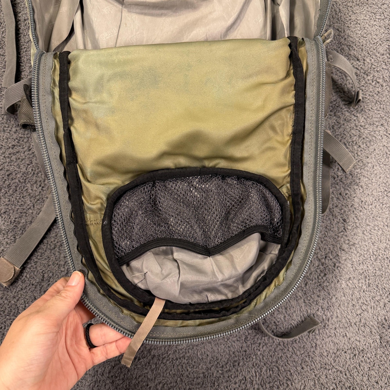 CamelBak Hellion Outlaw Hydration Backpack Olive Green Tactical MTB Hiking